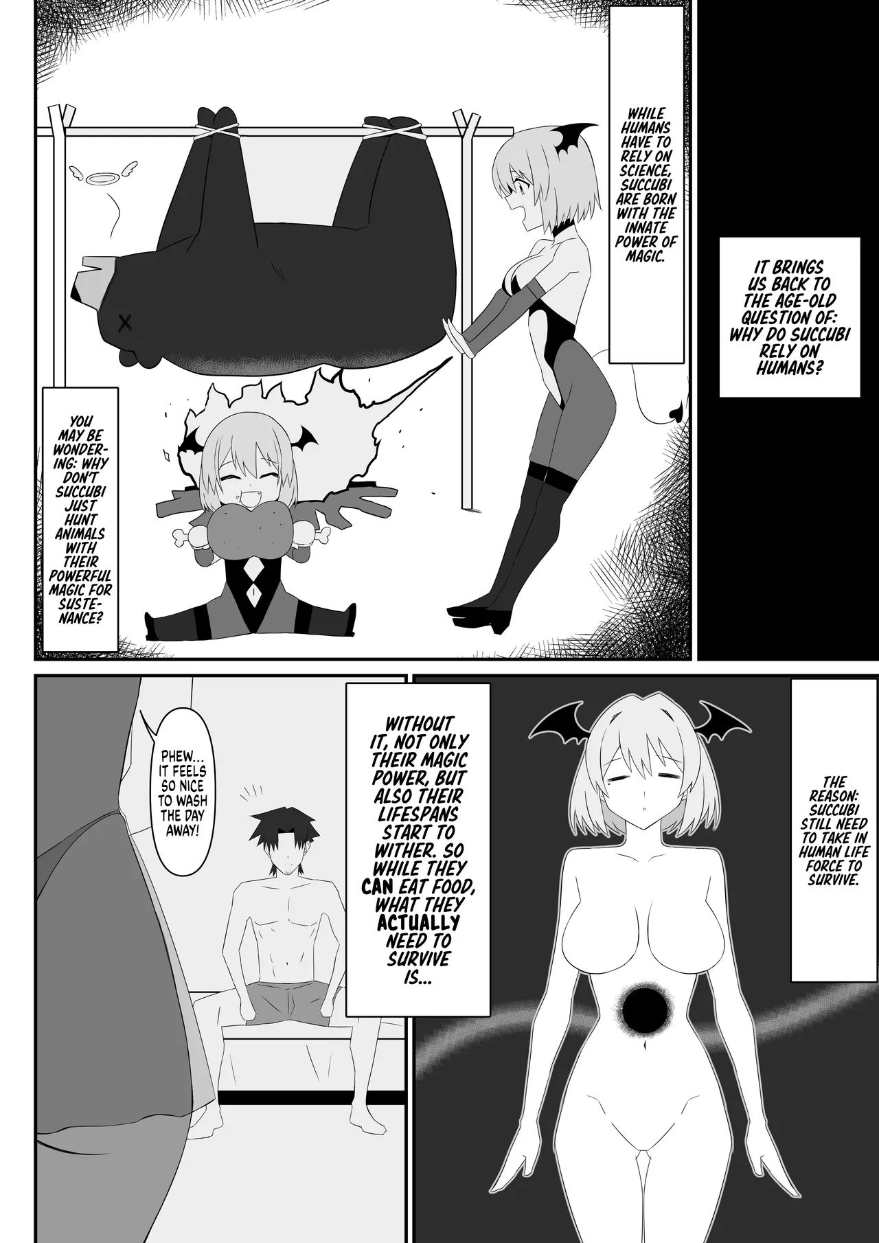 hentai manga Succubus Oyakodon Series: Succulent in Succubus